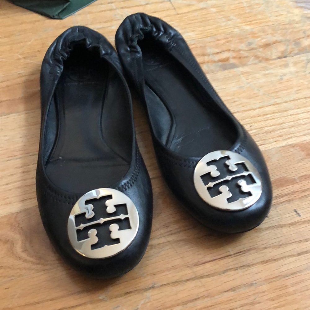 Black Tory Burch Flats